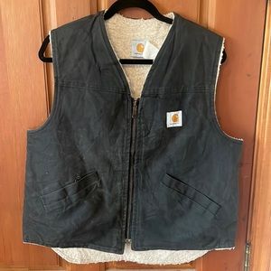 Carhartt Vest Wool Size Large